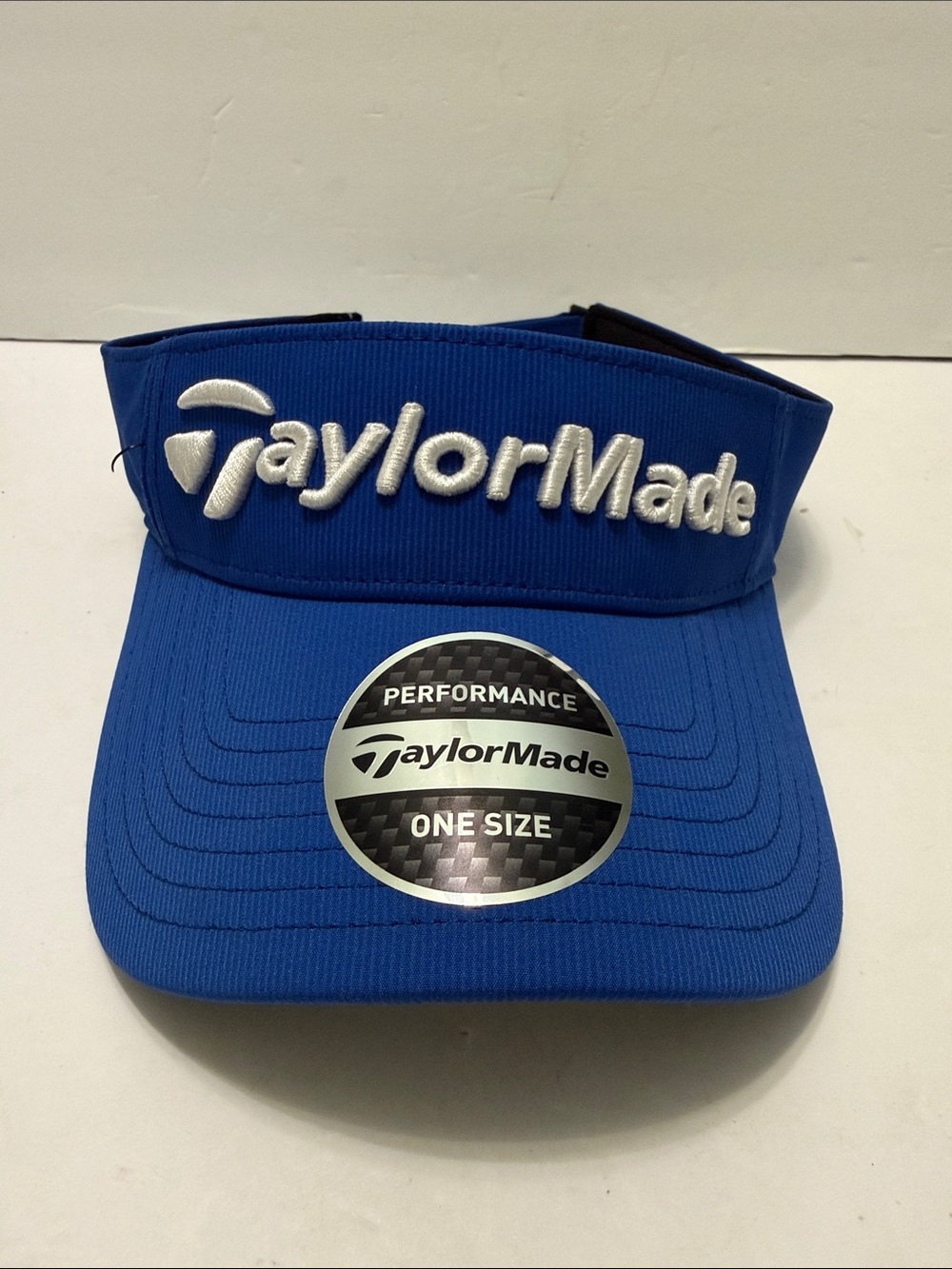 TaylorMade Royal Blue Visor with White Logo-New